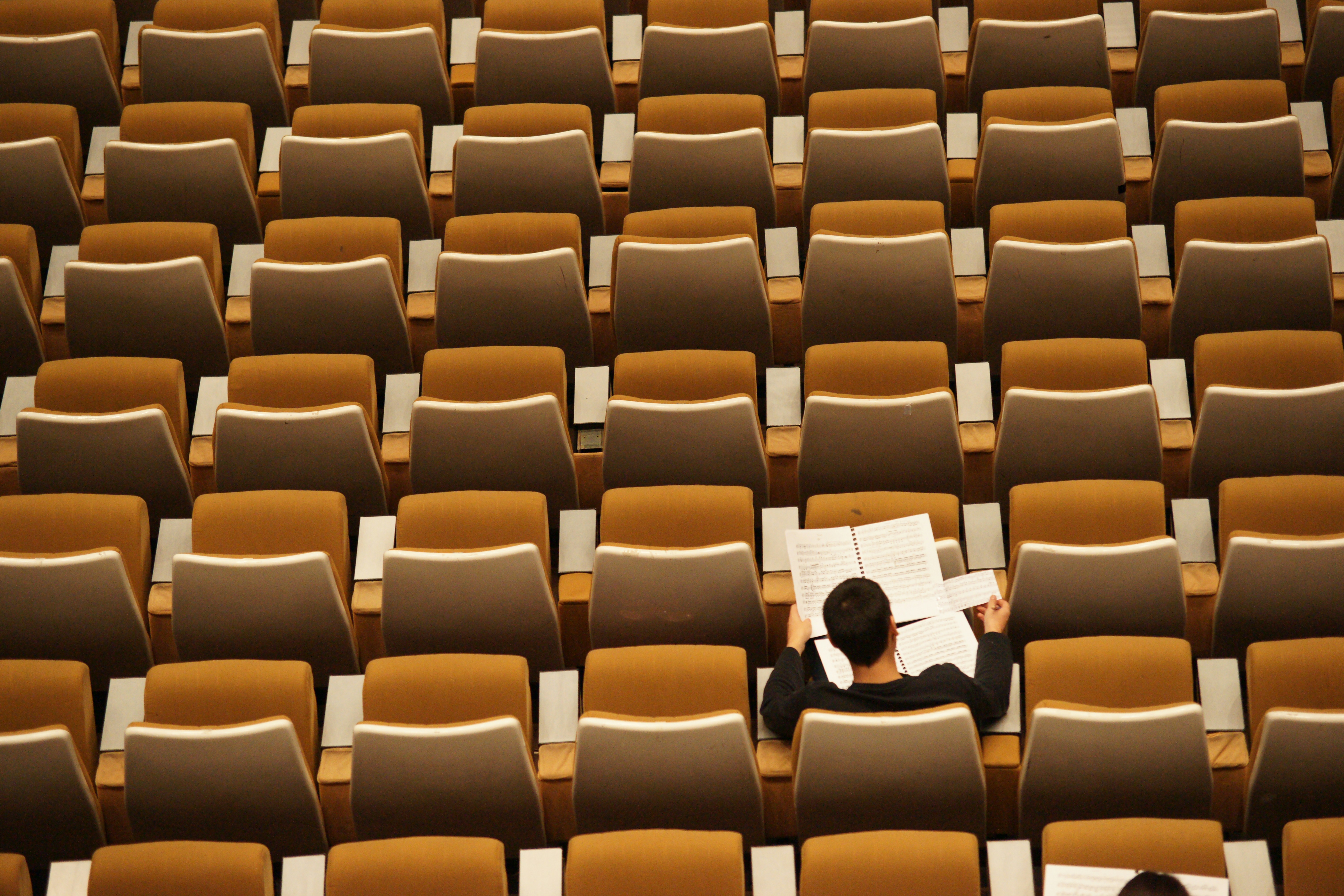 College lecture hall